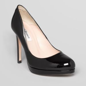 L.K. Bennett London Patent Leather Pump Heels